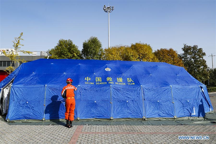 CHINA-BEIJING-USAR TEAMS-OBTAINING UN CERTIFICATION (CN)