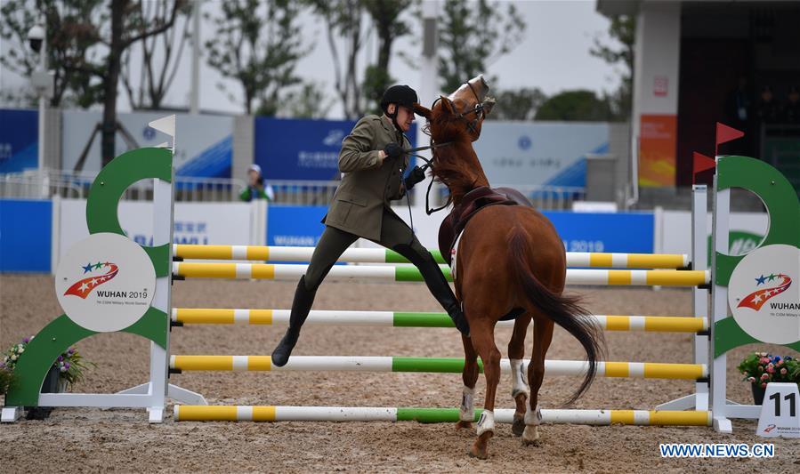 (SP)CHINA-WUHAN-7TH MILITARY WORLD GAMES-MODERN PENTATHLON