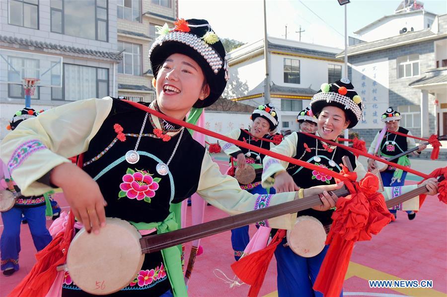 #CHINA-YUNNAN-DALI-CHINESE LUNAR NEW YEAR-GALA-REHEARSAL (CN)