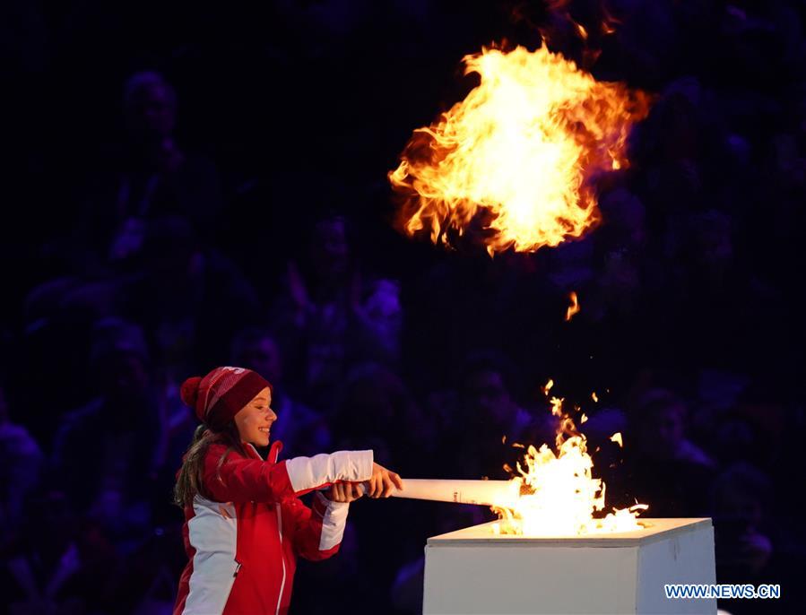 (SP)SWITZERLAND-LAUSANNE-3RD YOUTH WINTER OLYMPIC GAMES-OPENING CEREMONY