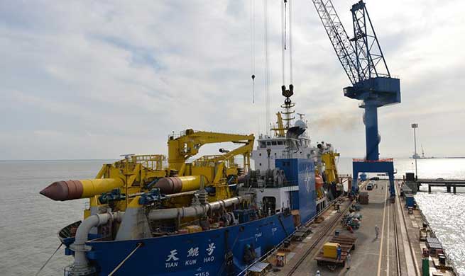 Asia's largest dredging vessel completes first sea trial