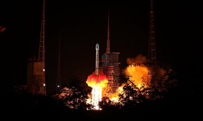 China launches twin BeiDou-3 satellites