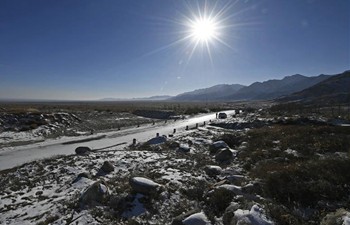 In pics: Scenery of Helan Mountain after snow