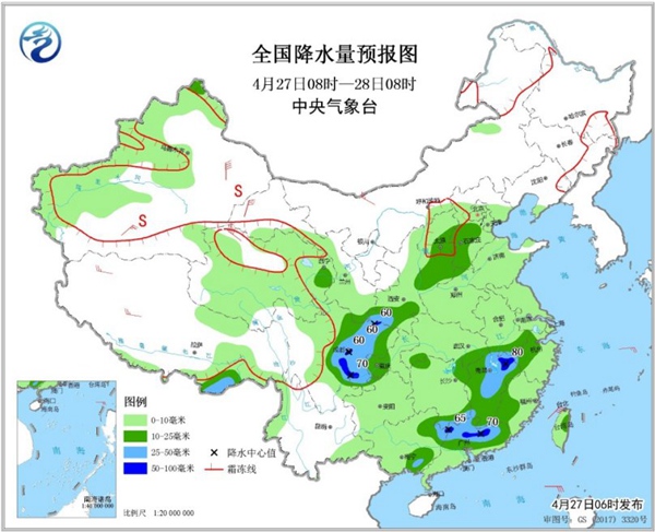 周末雨不休！南北方同迎大范圍降水