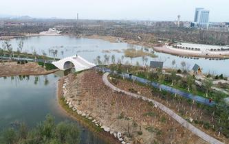 河北邯鄲：采煤塌陷地變生態公園