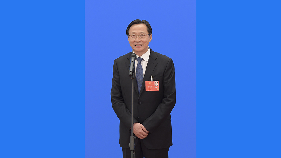 農業農村部部長韓長賦接受采訪