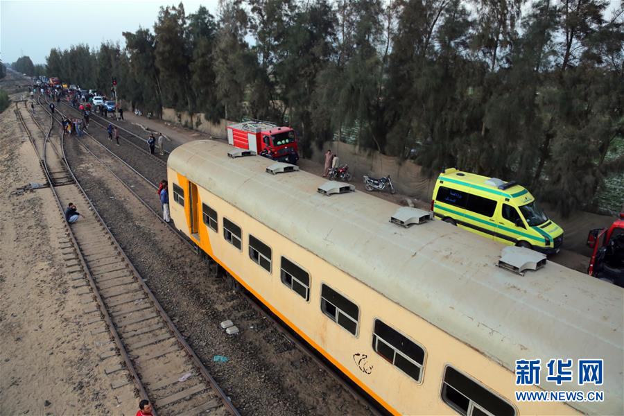 （國(guó)際）（6）埃及北部火車相撞造成至少16人死亡