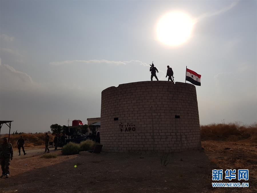 （國際）（1）敘政府軍進駐國際聯盟撤出后留下的一個軍事基地