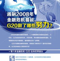 【G20系列圖解】遏制2008年金融危機蔓延 G20做了哪些努力？